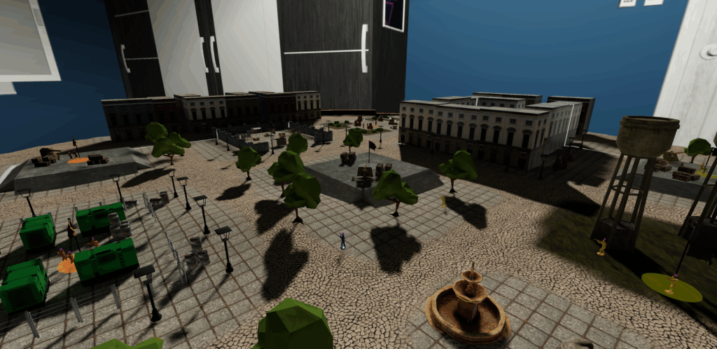 An overview of I rating the Town in Mobile Soldiers: Plastic Army.